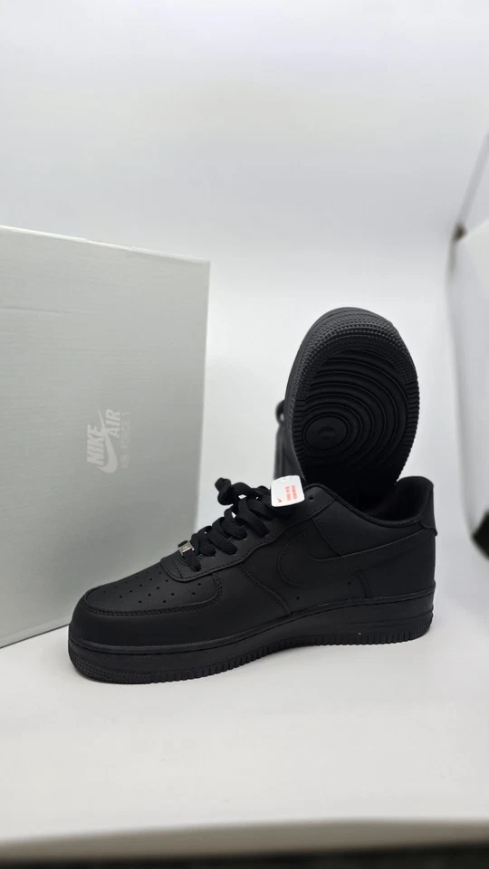 Size 12 - Nike Air Force 1 '07 Low Triple Black | BRAND NEW WITH BOX - Image 2 of 4
