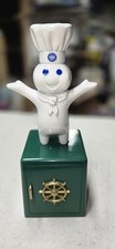 Vtg Pillsbury Doughboy Metal Coin Bank w/Sound, 1999 - Works Perfectly