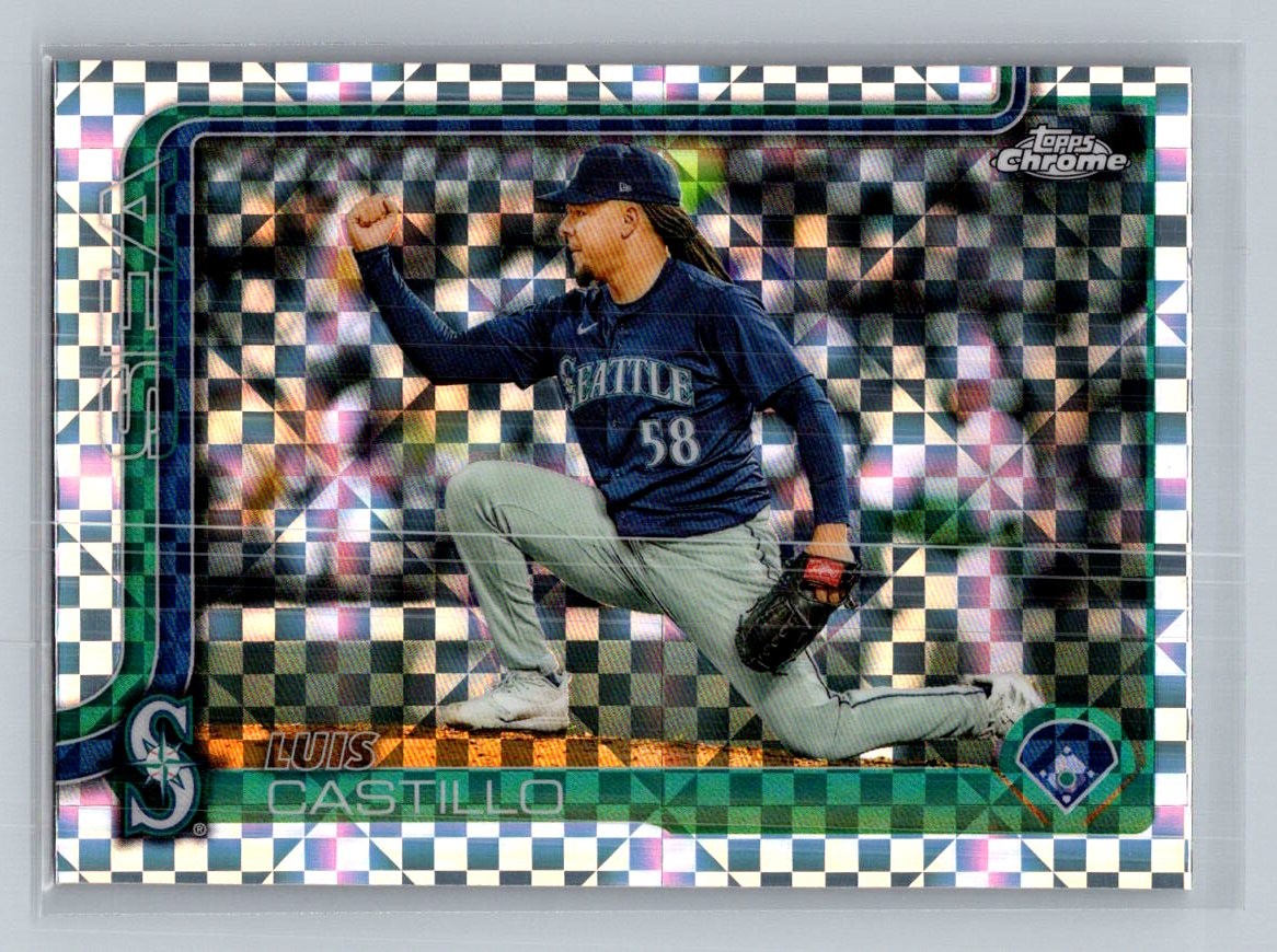 2025 Topps Chrome #69 Luis Castillo X-Fractors
