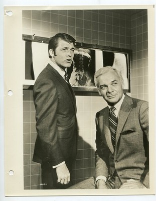 Medical Center-James Daly-Chad Everett-8x10-B&W-Still