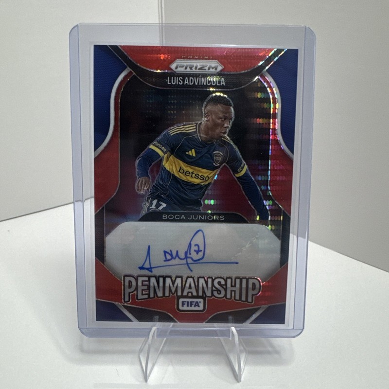 2025-26 Panini Prizm FIFA Luis Advíncula Auto Boca Juniors