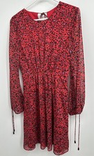 New Anthropologie Hutch Animal Print Mini Dress Small