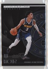 2023-24 Panini Noir Rookies Icon Edition 51/99 Julian Strawther #197 0b3