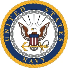 US Navy sticker weatherproof bumper vinyl decal