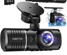 Aldf Dash Cam, 3 Channel Dash Cam, 4K 1080P Dash Cam Front and Inside