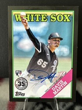 2023 1988 Topps Baseball Autograph Black/299 Davis Martin Rookie Auto RC On Card