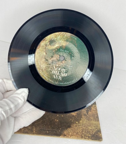 1969 "Man on the Moon" von CBS NEWS Walter Cronkite 7" Vinyl Schallplatte EP 33 1/3 U/min - Bild 5 von 6
