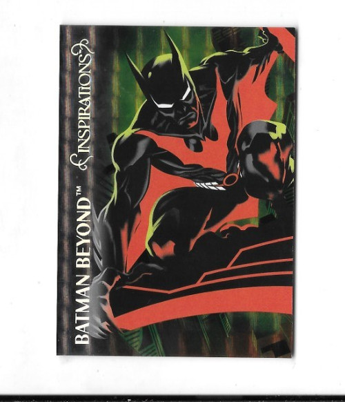 2024-25 UD Inspirations The World of DC Batman Beyond PATTERN FOIL SILVER #48/99