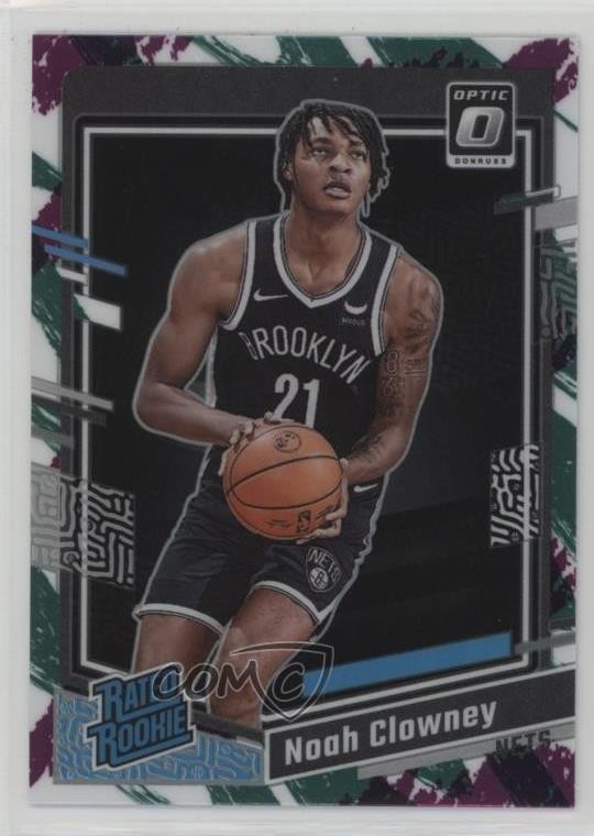 2023-24 Panini Donruss Optic Rated Rookie Jazz Prizm Noah Clowney #205 4g8