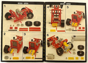 Vintage &copy;1982 LEGO 8030 Technic Universal Set 100% Complete with Box