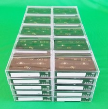Lot of 50 JVC Mini Digital Video Cassettes DVM 60/90 Used Once, Erased  Rewound