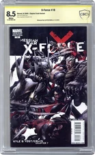 X-Force #16B CRAIN Variant CBCS 8.5 Witnessed Sig Clayton Crain 2009