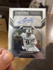 2023 Panini Prizm Draft Picks - Sensational Signatures Daniel Barker #SS-DAB...