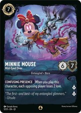Disney Lorcana TCG Minnie Mouse - Wild-Eyed Diver 12/31 Promo EN