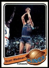 1979-80 TOPPS SCOTT WEDMAN KANSAS CITY KINGS #7 EXMT-NM
