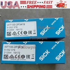 1PCS NEW Unopened Sick WT100-2P3419 Photoelectric Sensor WT1002P3419 Fast Ship