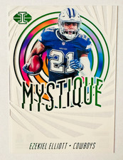 2019 Panini Illusions Ezekiel Elliott GREEN Acetate Card Mystique #/149 Cowboys!