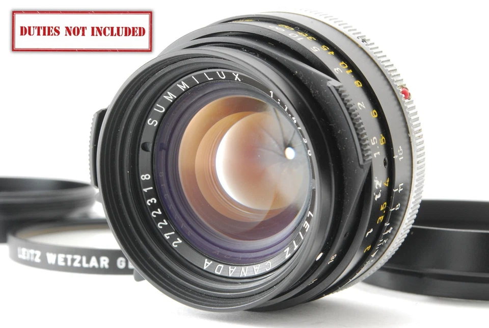 Rare ! [MINT] Leica Leitz Summilux M 35mm f/1.4 Lens Canada 2nd Ver.2 From JAPAN - Image 2 of 4