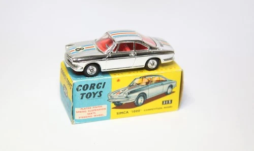 Corgi 315 Simca 1000 Competition Model In Original Box - Near Mint Vintage