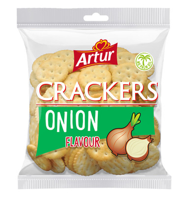 5907471409002 ARTUR crackers onion (krakersy cebulkowe) 90g Dr Gerard Sp. z o.o.