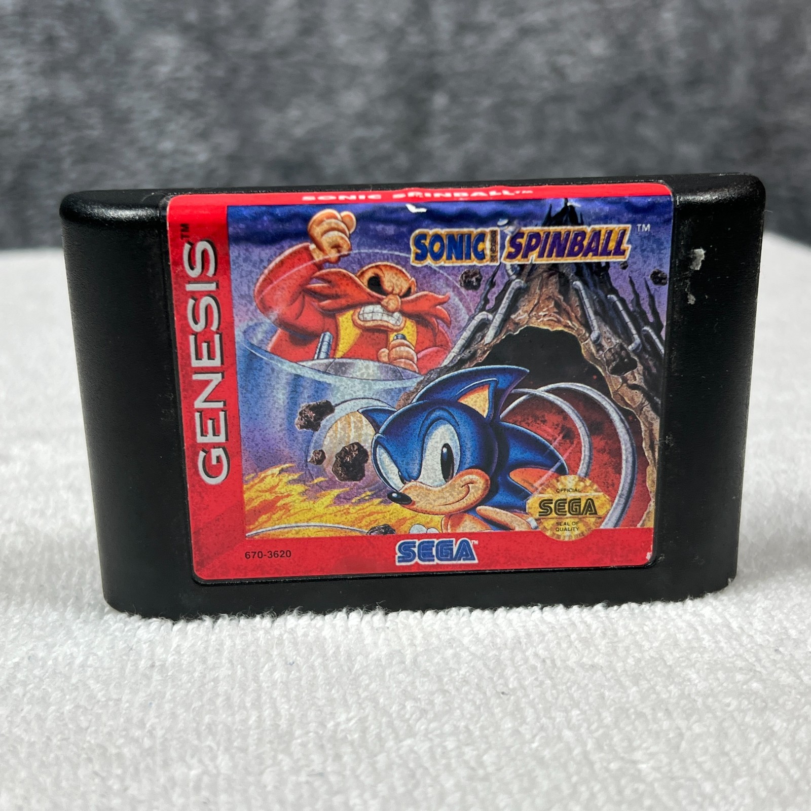 Sonic The Hedgehog Spinball (Sega Genesis, 1993) Cartridge Only
