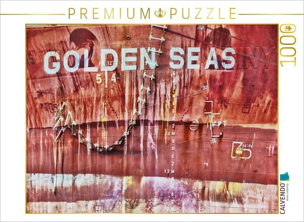 Calvendo Puzzle Close-Up Of The Golden Seas - Bulk Carrier | 1000 Pieces, Finish-image