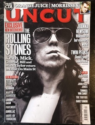 Rolling Stones Uncut Magazine April 2010 - Issue 155 Keith Richards Mick Jagger