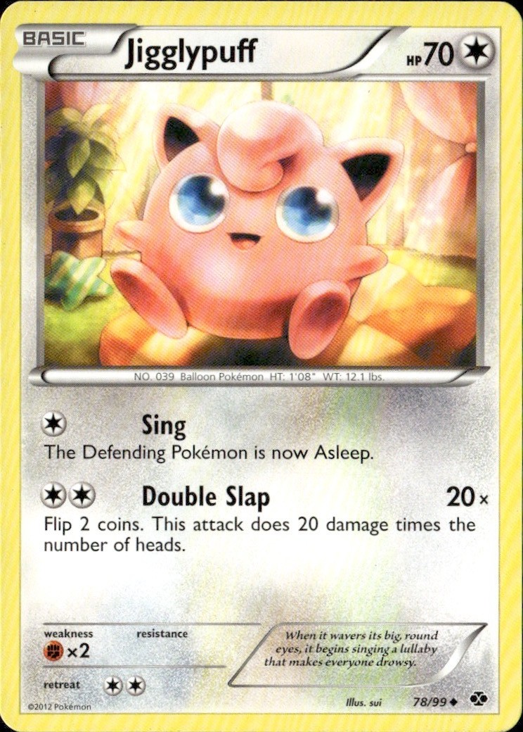 Jigglypuff Uncommon NXD Next Destinies 78/99