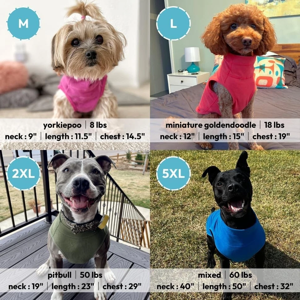 Gooby Microfiber Stretch Fleece Vest Dog Sweater - Warm Pullover (Refurbished) - Image 4 of 4