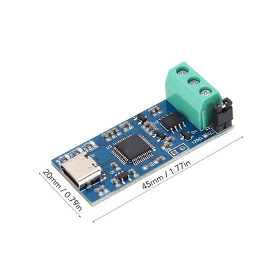 USB To CAN Module Converter Adapter For Fast Data Analysis BAK