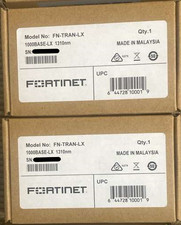 Brand New Fortinet FN-TRAN-LX 1GE SFP LX transceiver module Lot of 4pcs