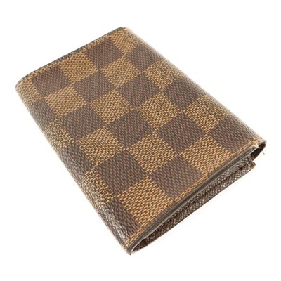 LOUIS VUITTON LV Card Case N62920 Damier Brown | eBay