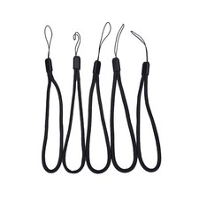 5x Black Nylon Wrist Strap Lanyard for Camera Cell Phone iPod USB mp3 mp4 H.ac