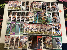 (50) BOB GOLIC Football Cards Base Browns SAVED BY THE BELL Lot Collection