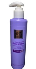 SPA LUXURY 7oz Super Smooth Moisturize Shave Cream Shea Butter Vanilla Lavender