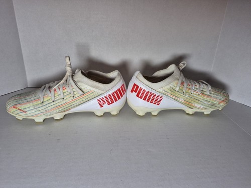 Scarpe da calcio Puma Ultra 3.2 FG per bambini taglia 3C - usate arancioni/nere leggere - Foto 3 di 6