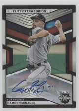 2023 Panini Elite Extra Edition Signatures Camden Minacci #87 Auto 0s55