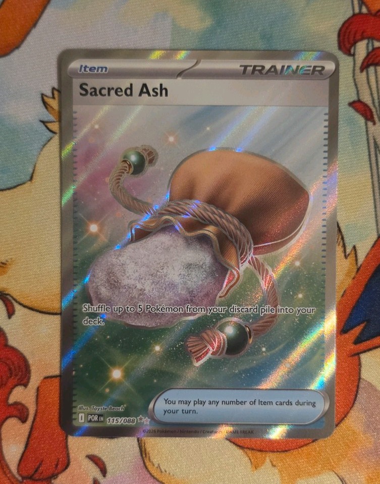 PTCG Sacred Ash (115/088) x1 Near Mint from Perfect Order