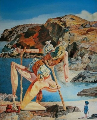 The Spectre of Sex Appeal, 1932 by Salvador Dali 16''X20'' GLOSSY POSTER PRINT
