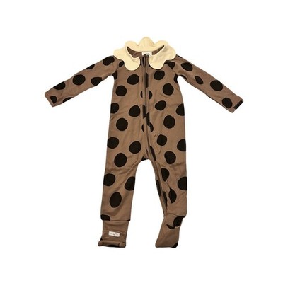 Comete Paris Organic Cotton One Piece Suit/Pajama Size 0-3 Month NWT