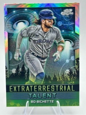 2024 Topps Chrome Cosmic Extraterrestrial Talent Bo Bichette Blue Jays 