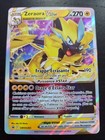 Carte Pokémon Zéraora Vstar Swsh265 Promo Epée Bouclier Alternative Display etb