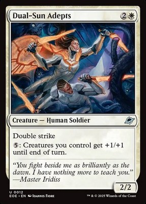 Dual-Sun Adepts (012) Edge of Eternities EOE MTG Magic