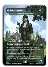 Quincey Harker Reclusive Taxidermist FOIL Innistrad Crimson Vow MTG NM