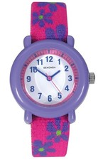 Image of Sekonda Children s Quartz Watch with White Dial Analogue Display and Pink