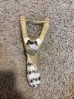 Wood ANIMAL Sling Shots painted Handmade wood Hand craved wooden sling shot G71