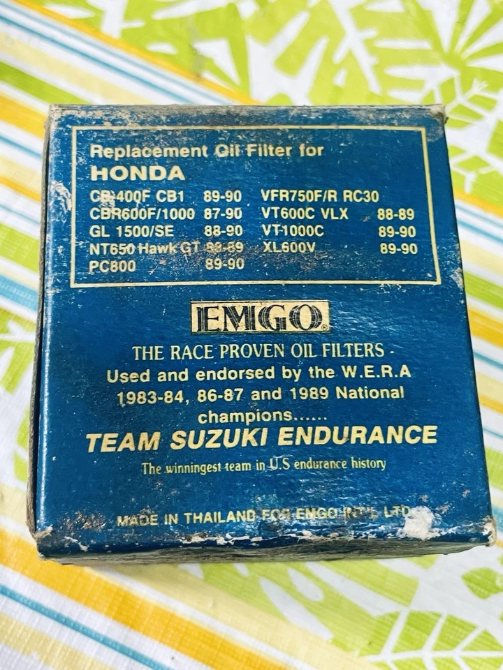 Масляный фильтр Emgo 10-82230 для масляного фильтра двигателя Honda - Изображение 2 из 2