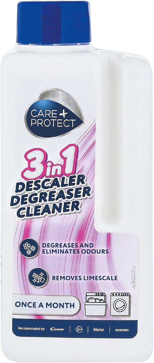 CARE + PROTECTLIQUID 3 IN 1: universal degreaser, descaler, cleaner for dishwas