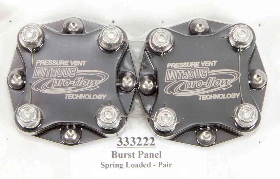 Wilson Manifolds 333222, 2 Pack Black Aluminum Manifold Pressure Relief Valve Se — 第 2/4 张图片