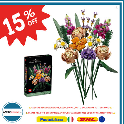 LEGO Botanicals Flower Bouquet 10280 Komplettset, 756 Teile 2021, Erwachsene